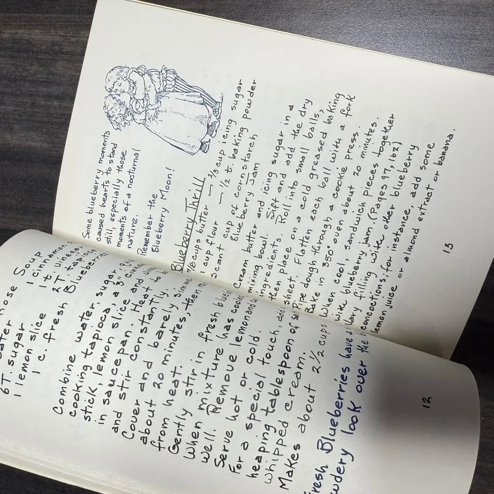 The Blueberry Connection Cookery Cookbook Beatrice Ross Buszek 1980‎